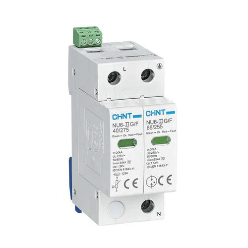 NU6-IIG 40kA/275V 2P