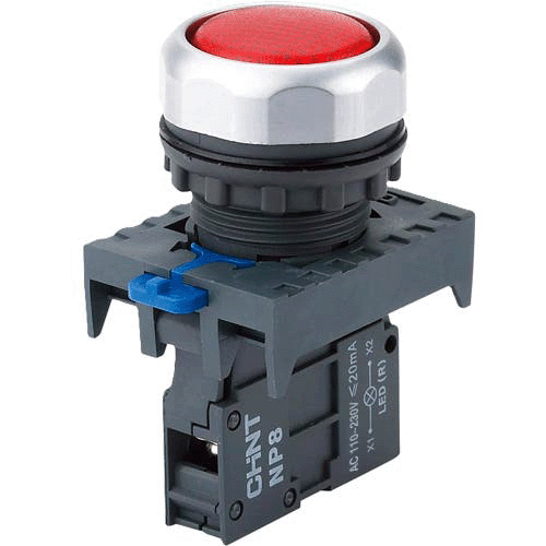 NP8-D RED AC 110V-230V