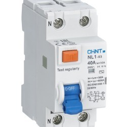 NL1-63 2P 40A 300mA A 6kA DB