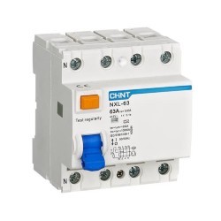NXL-63 4P 63A 30mA AC 6kA