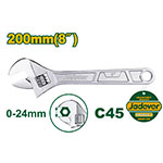Llave Francesa CRV 20cm 8" 0-24