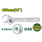 Llave Francesa CRV 45cm 18" 0-54