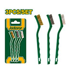 Set Cepillos cerdas Metálicas x3