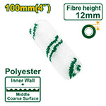 Rodillo 100mm 4" 12mm Poliéster