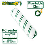 Rodillo 230mm 9" 12mm Poliéster