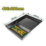 Bandeja rodillo 405 x 293 x 61mm 260g Polipropileno
