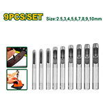 Set Punzones x9pcs 2-10mm