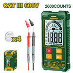 Multimetro Digital CATIII 2000