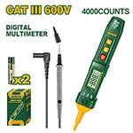 Multimetro Digital Lápiz CATIII 600V 4000