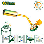Flambeador para Cartucho de Gas 195mm Orientacion normal
