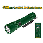 Linterna LED 150/500lm 130mts Recargable