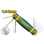 Multiherramienta Allen 8en1 CRV Grip 1.5-8