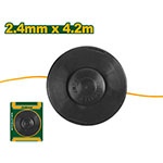 Carrete tanza Ø2.4mm 4mts