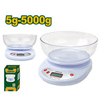 Balanza Electrónica Pila 5-5000g