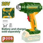 Pistola Calor 20V (sin bat) 300/550° 100-200L/m