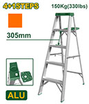 Escalera de Trabajo 4+1 Escalones Plataforma