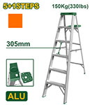 Escalera de Trabajo 5+1 Escalones Plataforma