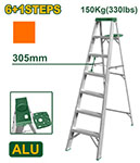 Escalera de Trabajo 6+1 Escalones Plataforma