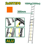 Escalera Extensible 2x8 3.9m