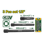 Set Barra Extensión x3 1/2" CRV