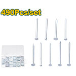 Pack clavos 490pcs