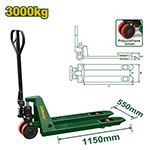 Zorra Hidráulica Pallets 3000kg