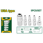 Set Acomple conectores Rápidos 1/4"