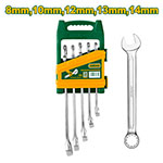 Set Llaves x5 CRV Combinadas 8-14