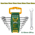 Set Llaves x8 CRV Combinadas 6-19