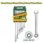 Set llaves x7 CRV Combinada cricket 8-19