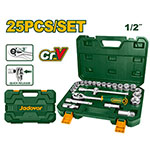 Set Cricket Tubos x25 1/2" 45D Valija Plástica