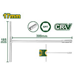Llave Tubo T 17mm