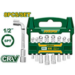 Set Llave L x8 1/2"