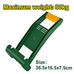 Agarre Placas ABS+TPR 75mm 80kg