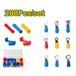 Lote Terminables y Termocontraibles 200pcs