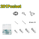 Kit suspensión cuadros 10sku 201pcs