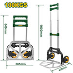 Zorra 2 Ruedas Plegable 100kg
