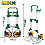 Zorra 2 Ruedas Plegable 200kg