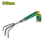 Rastrillo de mano tridente 24cm