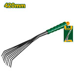 Rastrillo de mano barre hojas 38cm