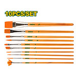 Set pinceles N°1 (x2) N°1/4 N°2 (x2) N°4 N°6 (x2)N°12N° 3/4