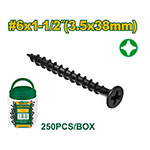 Tornillo Drywall Grueso 3.5x38 250pcs