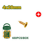 Tornillo Fix 4x20 650pcs