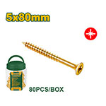 Tornillo Fix 5x80 80pcs