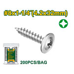 Tornillo Punta Aguja 4.2x32