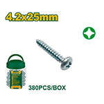 Tornillo Parker Cabeza Fijadora 4.2x25 380pcs