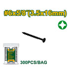 Tornillo Drywall Grueso 3.5x16
