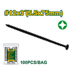 Tornillo Drywall Grueso 5.5x75