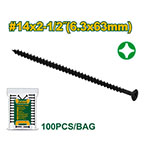 Tornillo Drywall Grueso 6.3x63