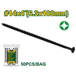 Tornillo Drywall Grueso 6.3x100